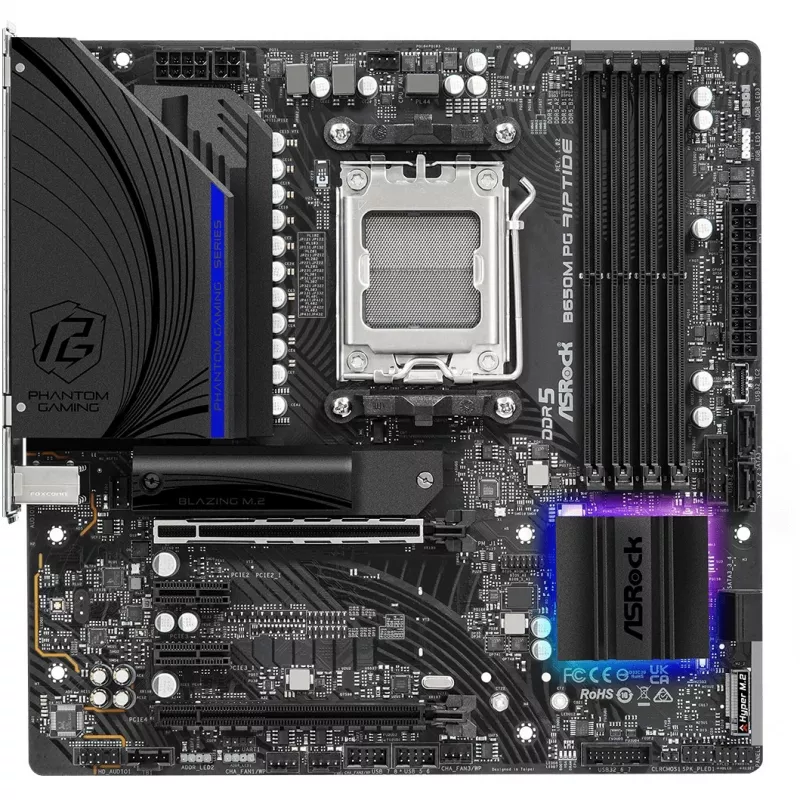 Emolevy ASRock B650M PG Riptide AMD B650 Socket AM5 micro ATX