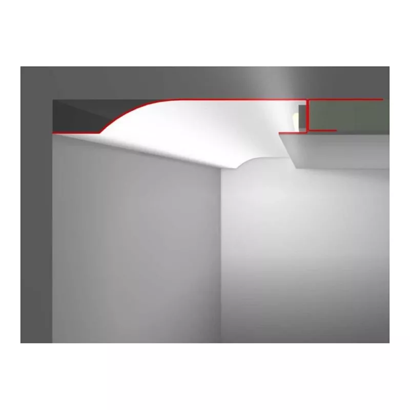 Synergy 21 S21-LED-PR00400 asennusprofiili valaistukseen & lisävarusteet (S21-LED-PR00400)