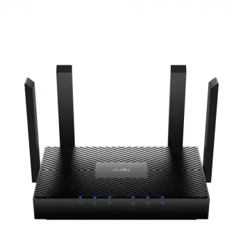 Cudy WR3000 langaton reititin Gigabit Ethernet dualband (2,4 GHz / 5 GHz) musta