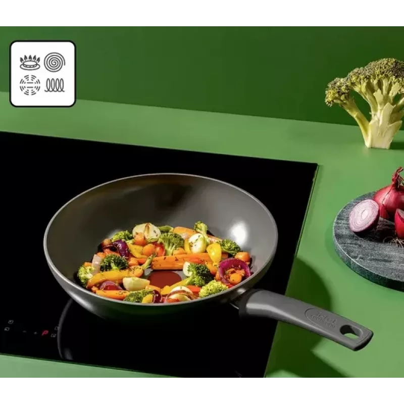 Wokkipannu Tefal Renewal C4261943 28 cm tarttumaton pinnoite