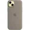 Silikonikuori Apple iPhone 15 Plus MagSafe Clay