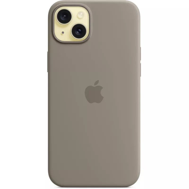 Silikonikuori Apple iPhone 15 Plus MagSafe Clay