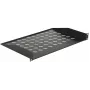 Rack-hylly LOGON RAS203BL musta 30 kg kantavuus 19