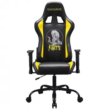 Pelituoli SUBSONIC Subsonic Pro Iron Maiden Killers — ergonominen muotoilu, korkeussäädettävä