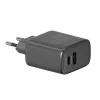 SAVIO LA-06/B 30 W seinälaturi, USB-A + USB-C, Quick Charge, Power Delivery 3.0, musta