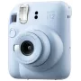 Pikakamera Fujifilm Instax Mini 12 sininen — 86 x 54 mm tulosteet, 60 mm polttoväli, elektroninen suljin