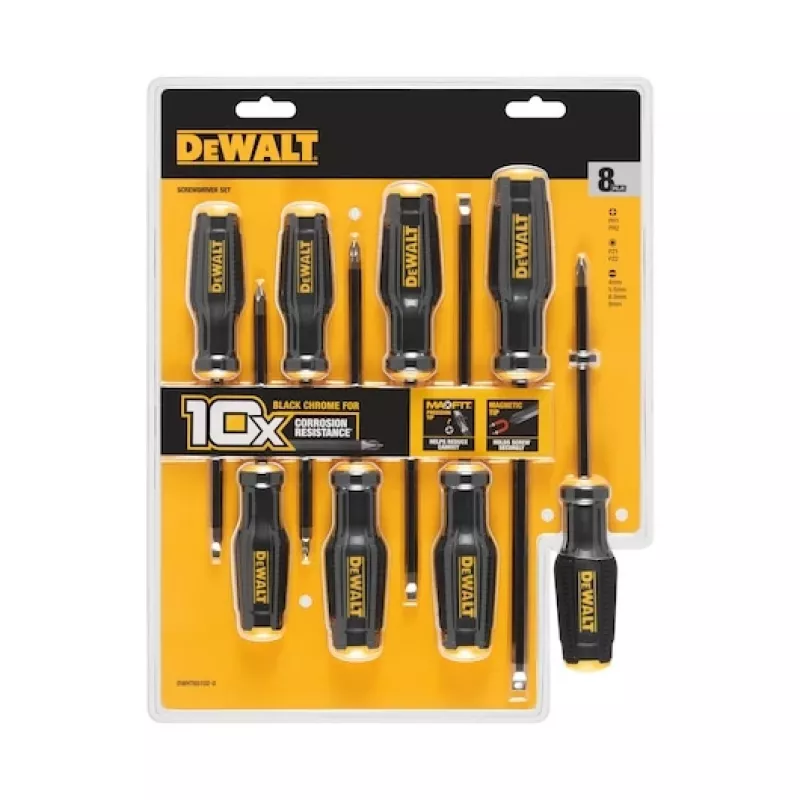 DeWALT MAXFIT DWHT65102-0 ruuvimeisselisarja, 8 kpl, ura, PH, PZ