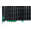 HighPoint isäntäväyläsovitin Rocket 1204 PCI-Ex8v3 - 4x M.2 NVMe - NVMe - PCI-Express