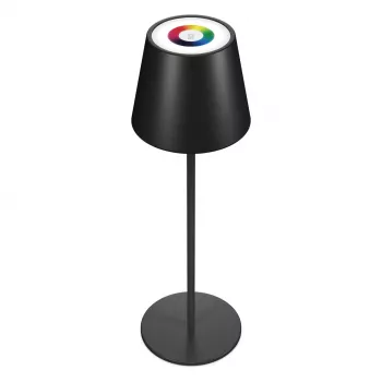 LED-pöytävalaisin RealPower TableLight 360 RGB 3W musta