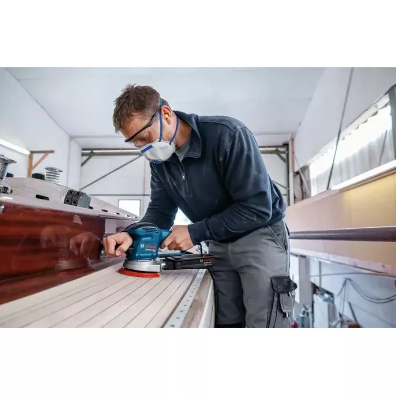 Bosch GEX 34-150 Professional epäkeskohiomakone 12000 kierr./min 24000 OPM musta, sininen, harmaa, punainen