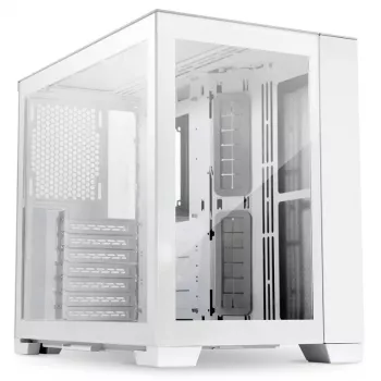 PC-kotelo Lian Li O11D Mini-S Mini Tower valkoinen (yhteensopiva SFX/SFX-L-virtalähteen kanssa)