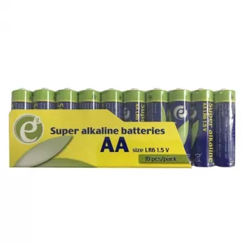 Alkaliparistot AA 10 kpl:n pakkaus