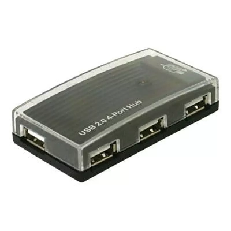 USB-keskitin DeLOCK 4 porttia ulkoinen USB 2.0 480 Mbit/s