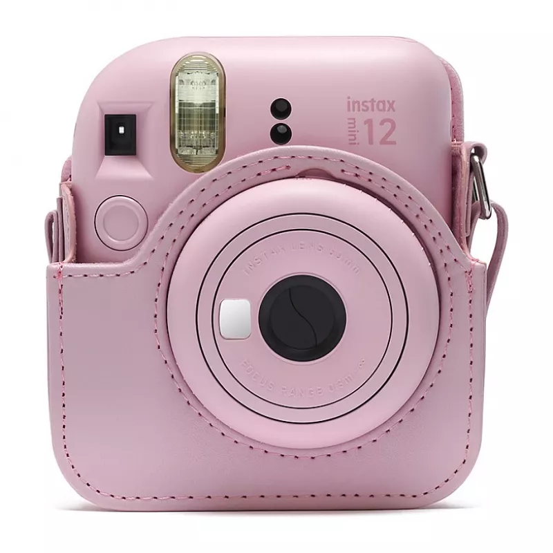 Fujifilm 70100157198 Instax Mini 12 -laukku, vaaleanpunainen (Blossom Pink)