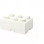 LEGO Storage Brick 6, säilytyslaatikko valkoinen