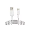 USB-kaapeli Belkin CAB002BT1MWH 1 m USB-A – USB-C valkoinen