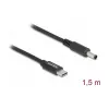 DeLOCK kannettavan laturikaapeli USB Type-C -pistoke Dell 4.5 x 3.0 mm -pistoke 1,5 m 20 V
