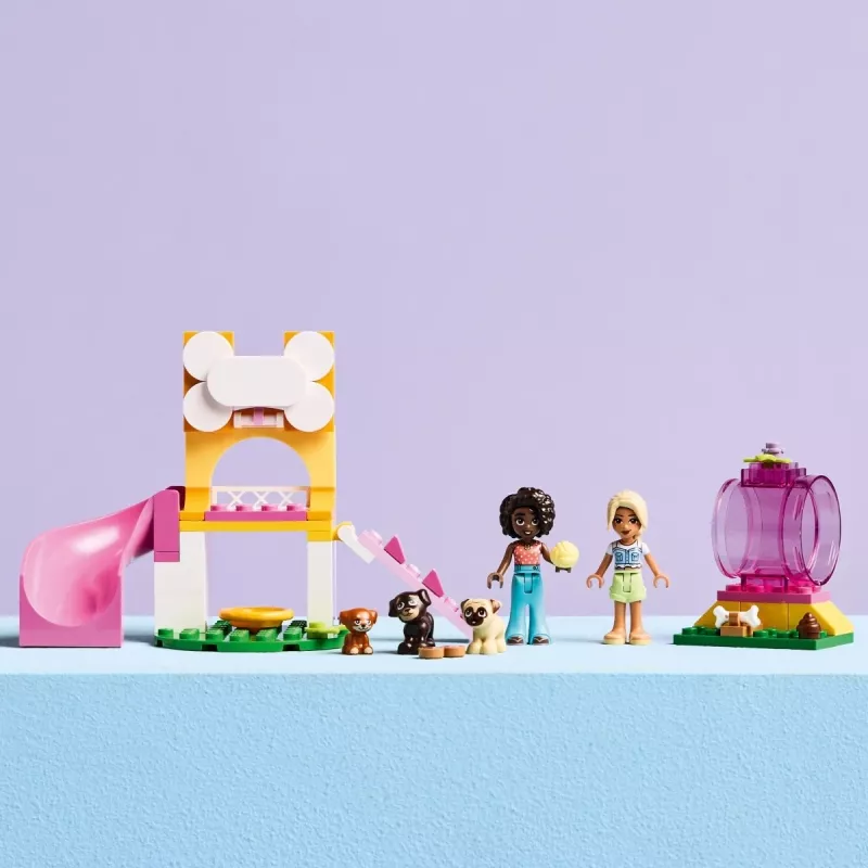 Rakennuslelu LEGO Friends pentujen leikkipaikka sarja 42665, 66 osaa, 2 minihahmoa, ikä 4+