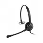 ALLNET 6612-7.1P - kuulokkeet - panta - toimisto/callcenter - musta - monofoninen - johdollinen