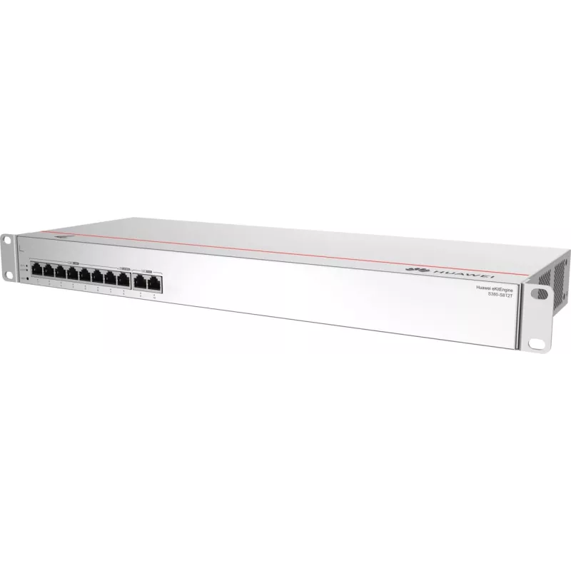 Huawei eKitEngine S380-S8T2T - kytkin - hallittava - 8 x 10/100/1000 - räkkiasennettava (98012179)
