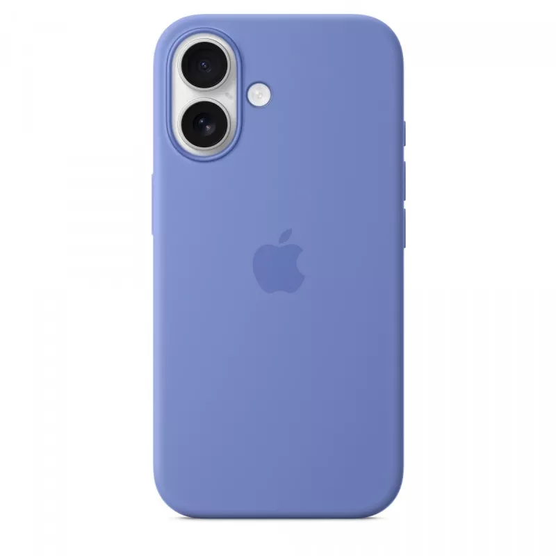 iPhone 16 silikonikotelo MagSafe-yhteensopiva - Periwinkle