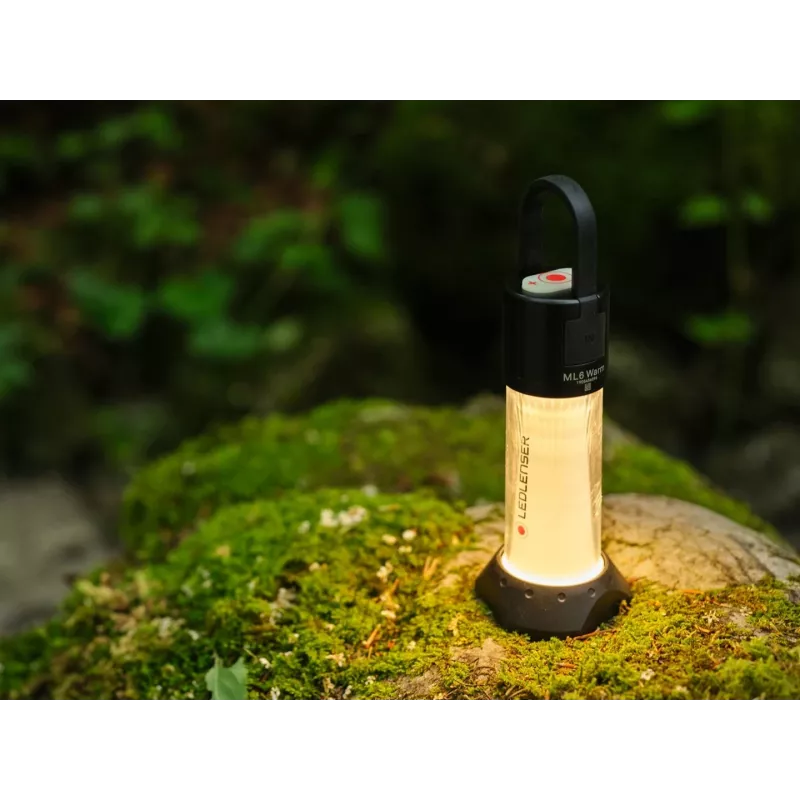 Ledlenser ML6 lämmin valo musta, valkoinen yleiskäyttöinen taskulamppu LED