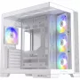 PC-kotelo Silentware View A-RGB White VIEWWHITE — Mid-Tower A-RGB-valaistuksella, valkoinen