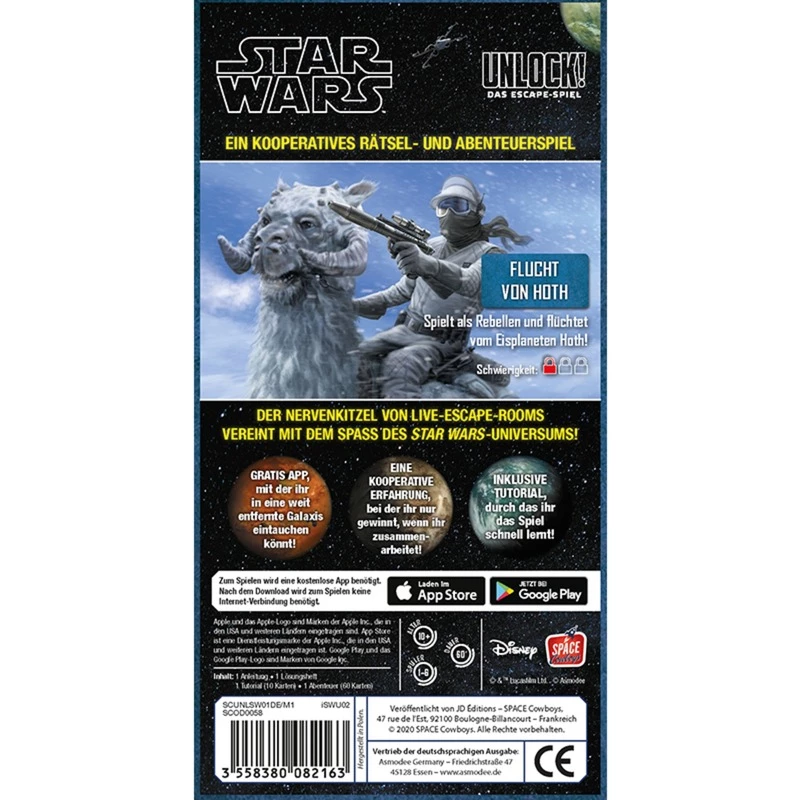 Unlock - Flucht von Hoth, juhlapeli
