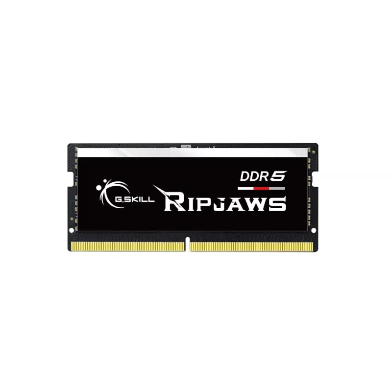 SO-DIMM 16 GB DDR5-5600, muisti musta, F5-5600S4645A16GX1-RS, Ripjaws, INTEL XMP