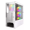 PC-kotelo Midi-Tower Fornax 4300 ATX valkoinen