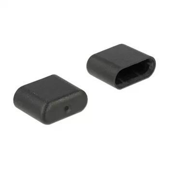 Liitinsuojus DeLOCK 64008 USB Type-C musta