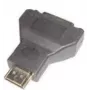 e+p HDMI 5 -kaapeliadapteri DVI 24+1 pin, musta