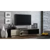 Cama TV-kaappi SIGMA1 180 Sonoma-tammi/musta kiiltävä