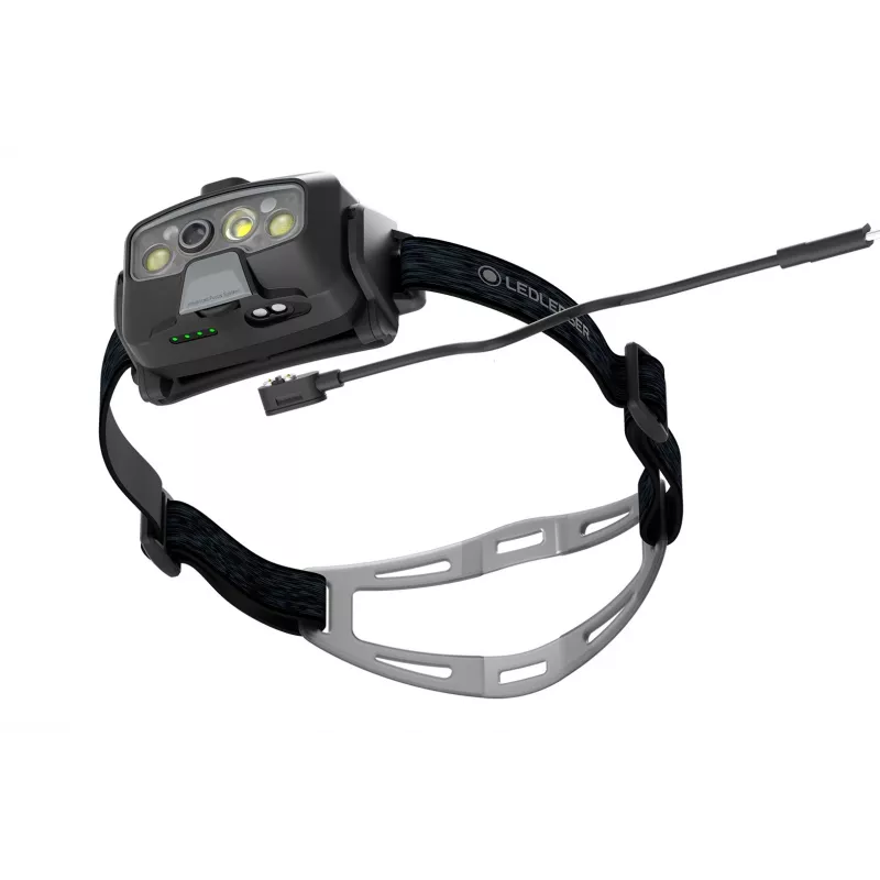 LED-otsalamppu Ledlenser HF8R Core musta