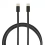 iBOX IKUTC USB-C-kaapeli 60W 1 m musta