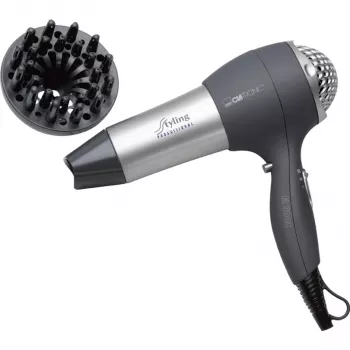 Hiustenkuivaaja Clatronic HTD 3055 2000W harmaa/hopea