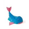 Sako-rahi Whale sininen-pinkki L 110 x 80 cm
