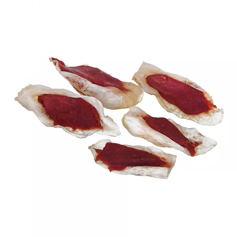 PETITTO Ankalla täytetty kaniinin korva koiranherkku, 500 g