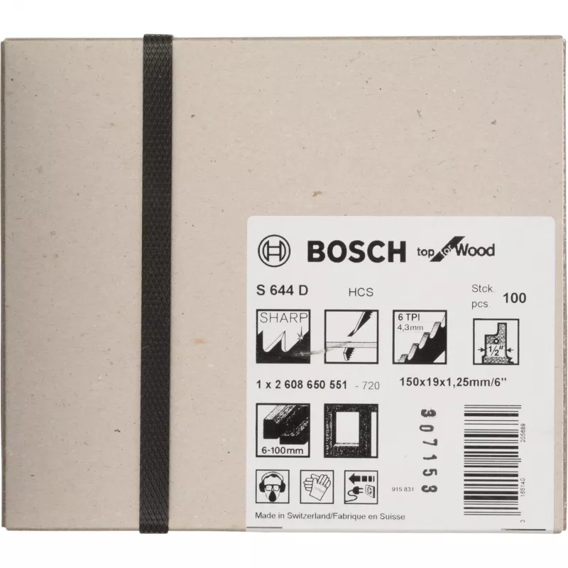 Puukkosahanterä Bosch 2608650551