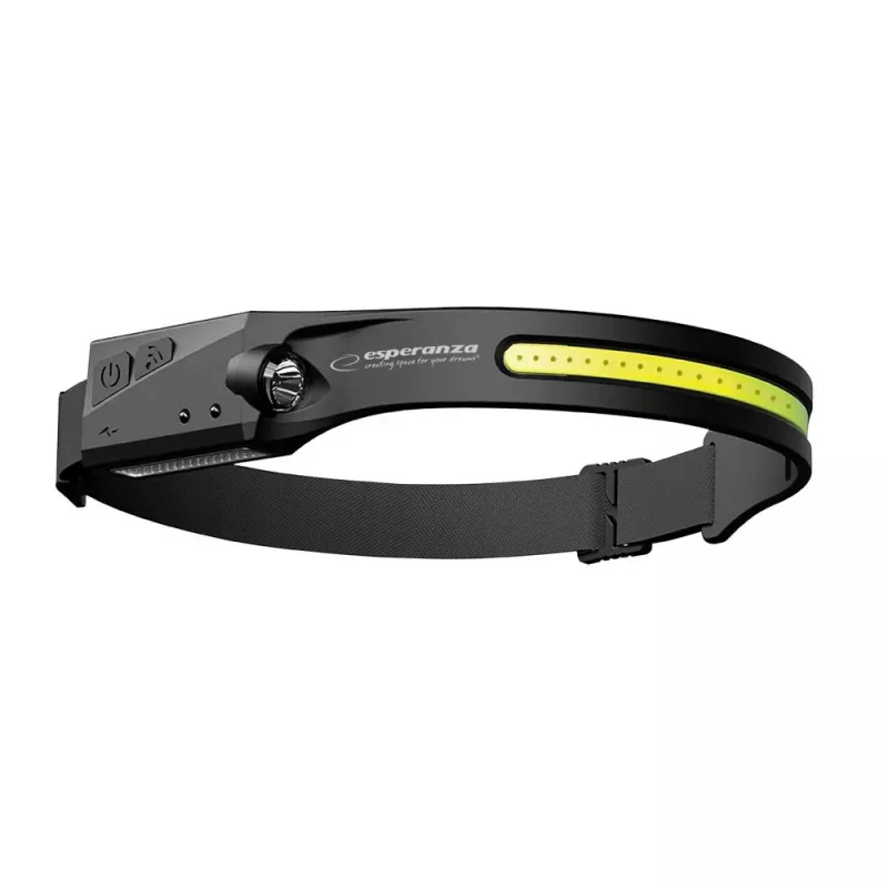 Esperanza EOT067 taskulamppu musta, otsalamppu LED