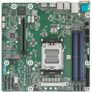 Emolevy ASRock EPYC4000D4U KNOLL3 X300 Micro ATX Socket AM5 DDR5 4 DIMM 48GB SATA III Gigabit LAN