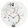 NeXtime käkikello 2998wi Cuckoo Round, 30x10 cm, seinäkello, valkoinen