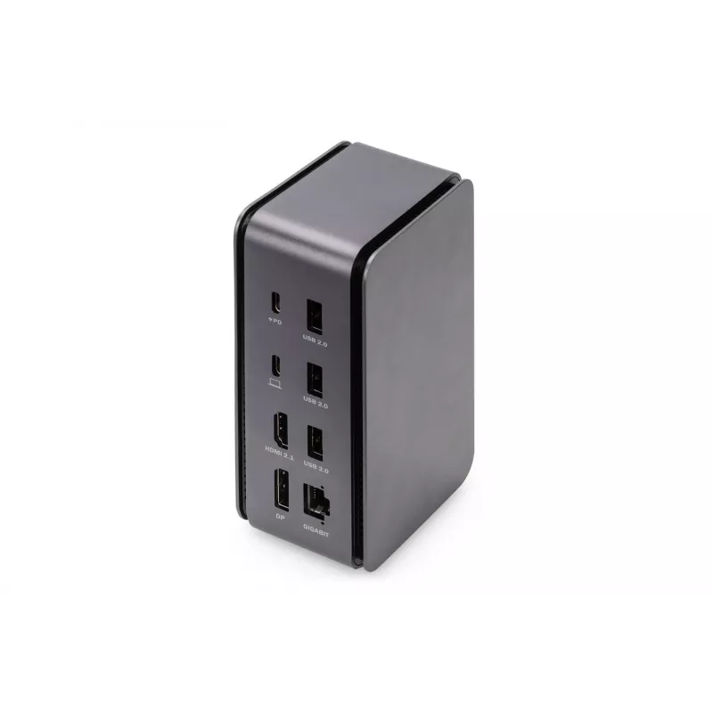 USB4-telakointiasema Digitus DA-70897 8K USB Type-C 100W Power Delivery