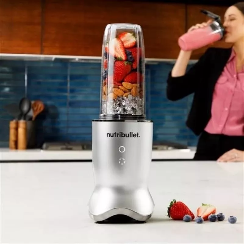 NutriBullet NB1206S tehosekoitin 0,9 l 1200 W hopea, musta