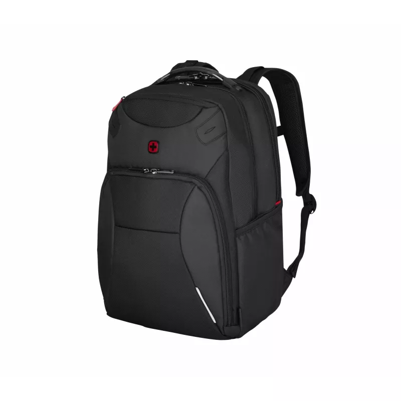 Vapaa-ajan reppu Wenger SwissGear Cosmic musta polyesteri PVC rPET