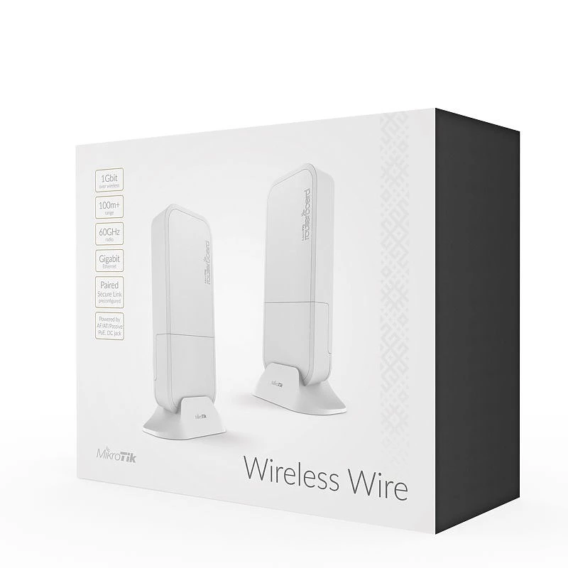 Mikrotik RBWAPG-60ADKIT WLAN-tukiasema 1000 Mbit/s valkoinen Power over Ethernet (PoE)