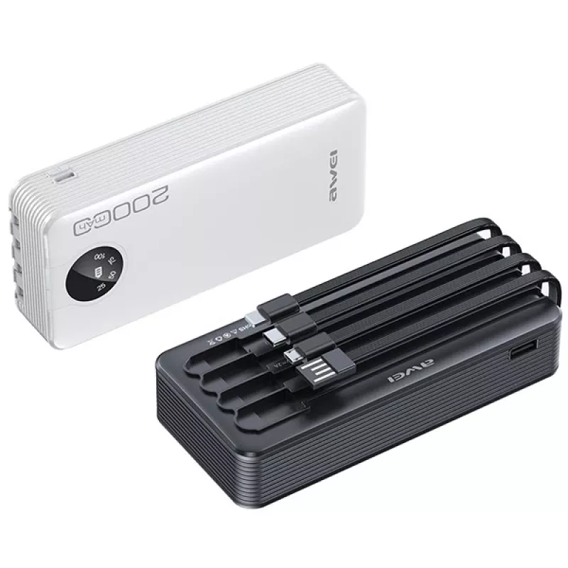 Kannettava varavirtalähde AWEI P134K 20000mAh