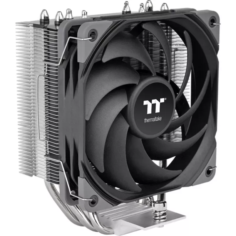 Ilmajäähdytin Thermaltake UX400 12 cm musta hopea 700–1800 kierr./min