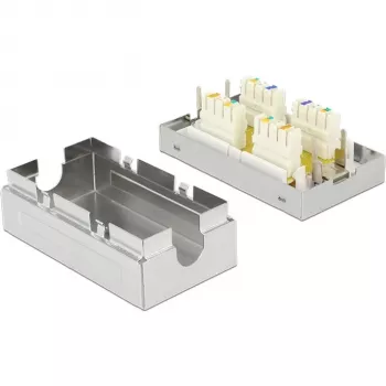 Verkkoliitäntärasia DeLOCK 86419 Cat6 metallinen