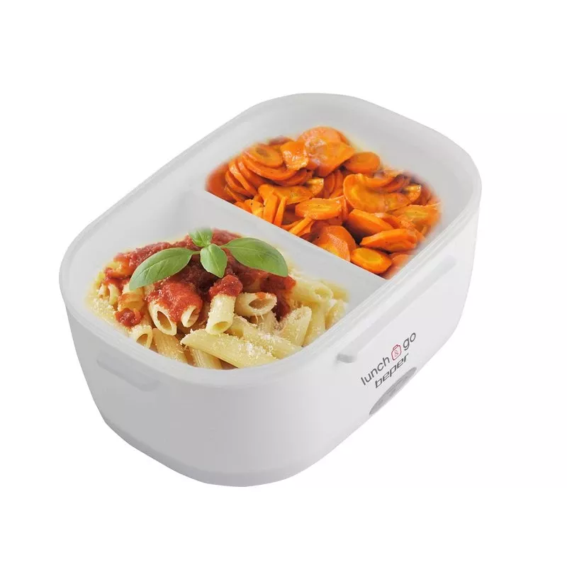 Sähköinen lounasrasia Beper 90.920G – 1 L ruoanlämmitin, keltainen